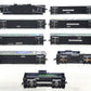 Bachmann HO Scale Hawthorne Village "Seattle Seahawks" Assorted Freight Cars [9] EX