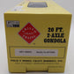 Aristo-Craft 40002 G Santa Fe 20 Foot Gondola #77555 EX/Box