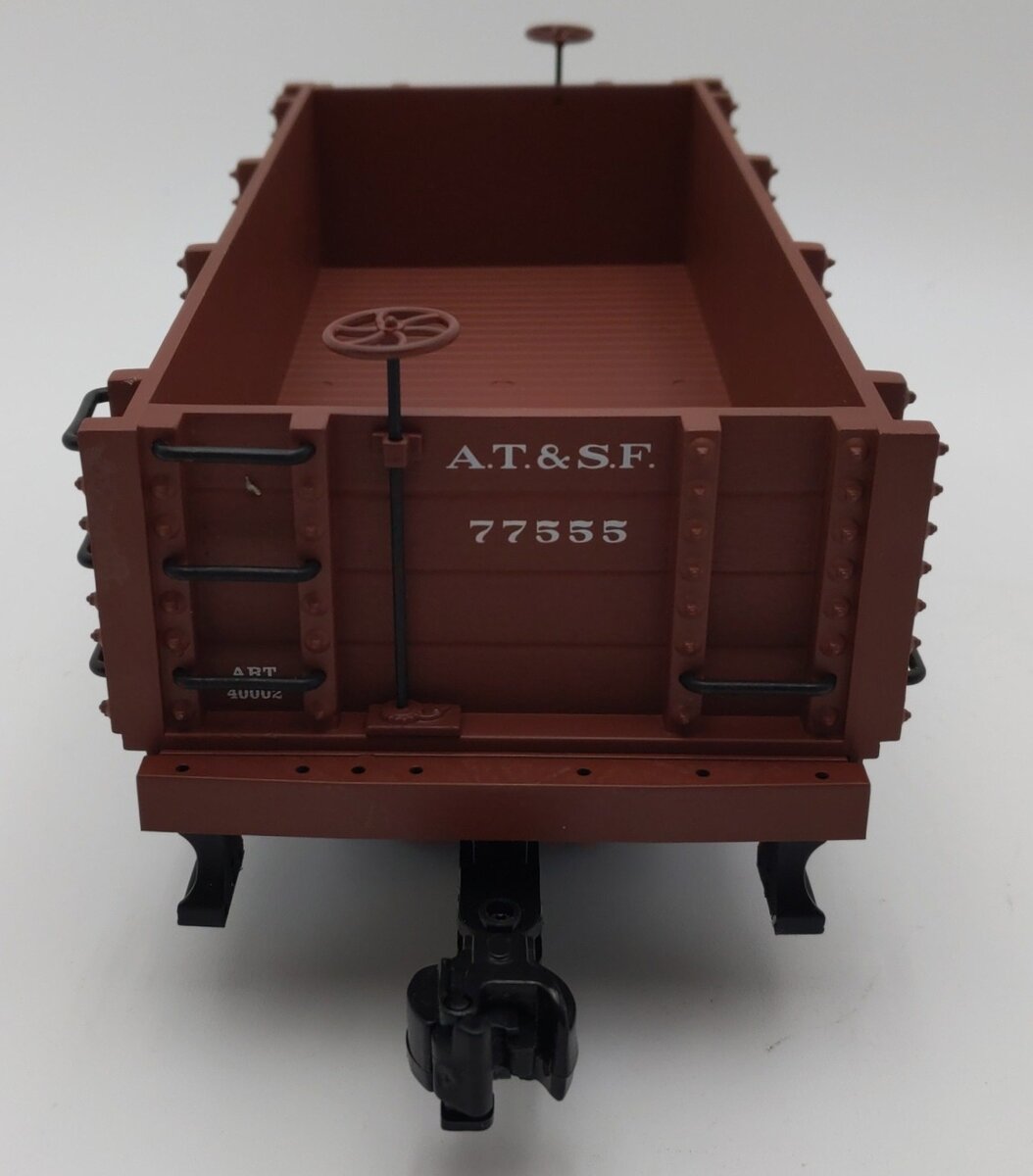Aristo-Craft 40002 G Santa Fe 20 Foot Gondola #77555 EX/Box
