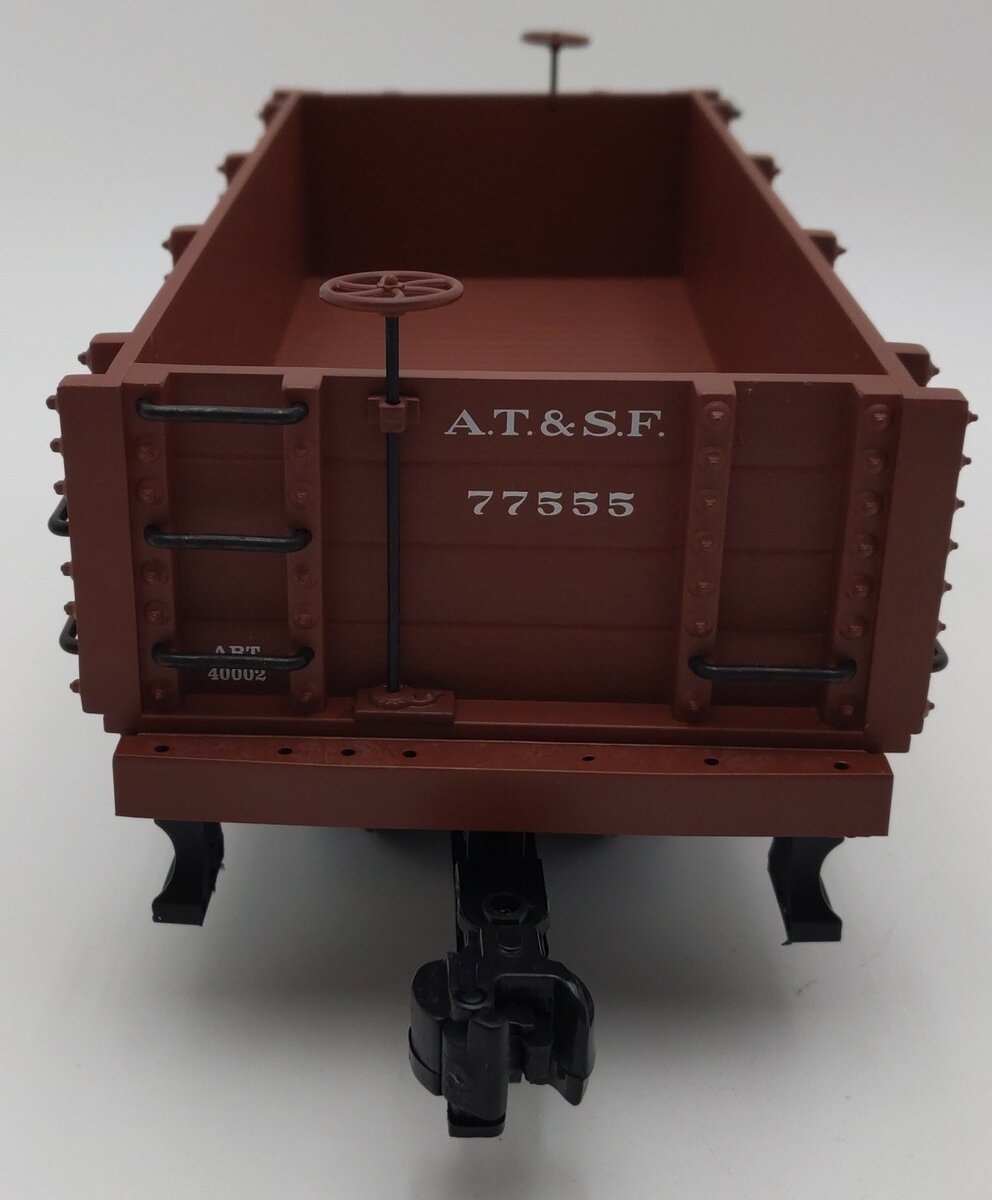 Aristo-Craft 40002 G Santa Fe 20 Foot Gondola #77555 EX/Box
