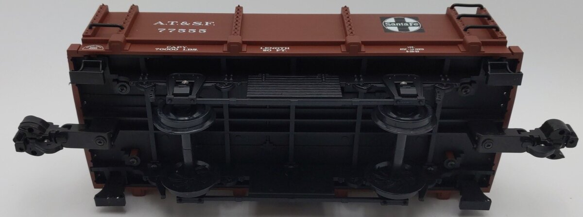 Aristo-Craft 40002 G Santa Fe 20 Foot Gondola #77555 EX/Box