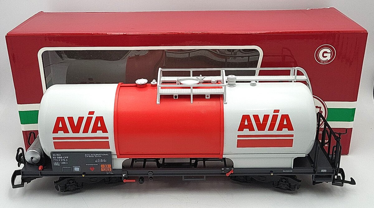 LGB 41833 G Scale Avia Bogie Tank Wagon EX/Box