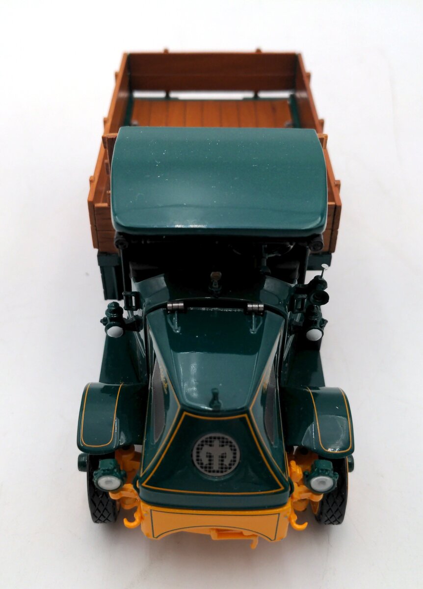Franklin Mint B11XN72 1:24 Scale 1916 Mack AC Bulldog Stakebed Truck LN