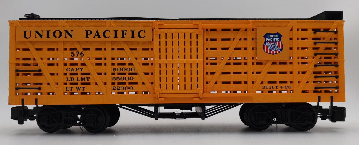 Bachmann G Union Pacific Overland Boxcar #576 EX