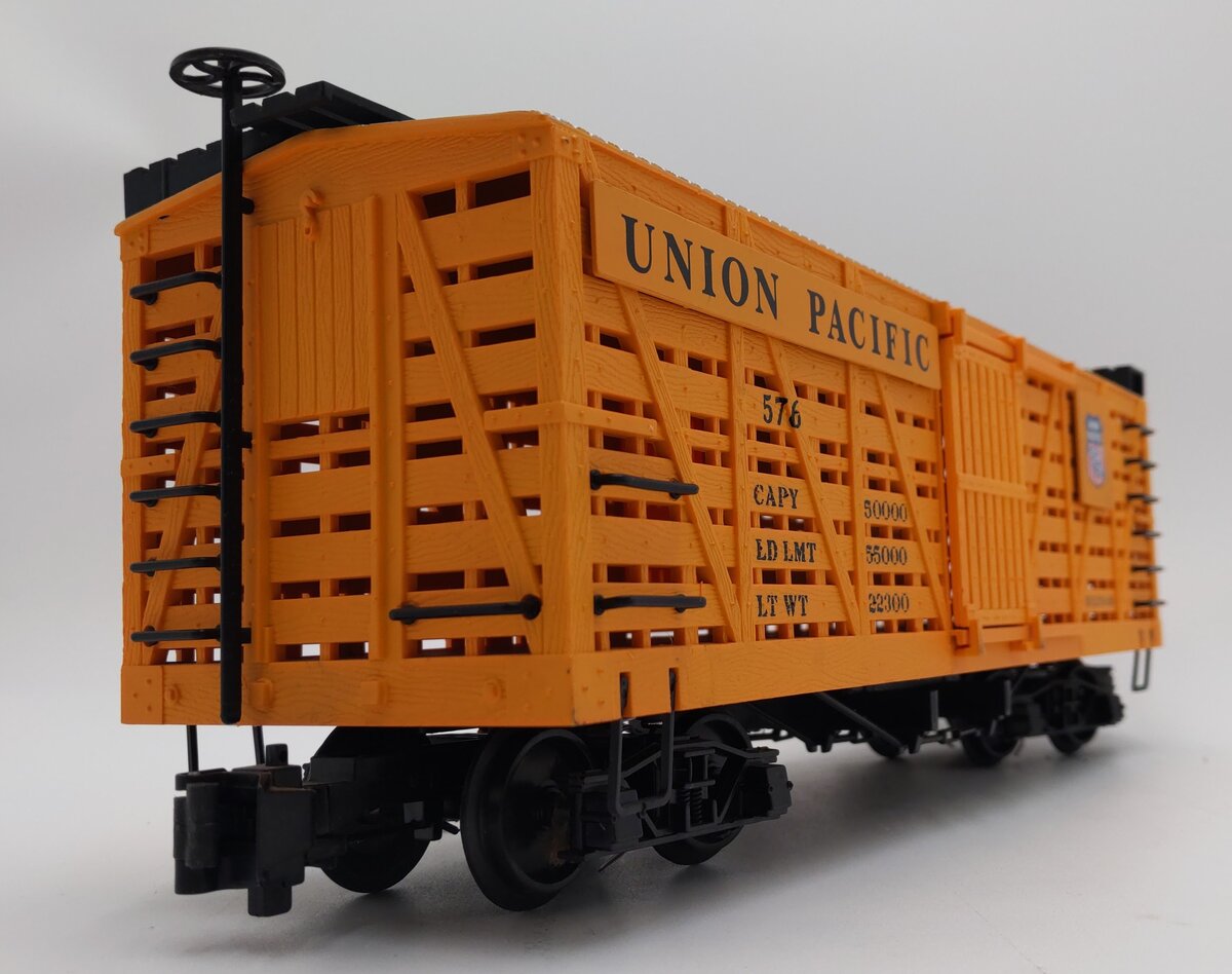 Bachmann G Union Pacific Overland Boxcar #576 EX