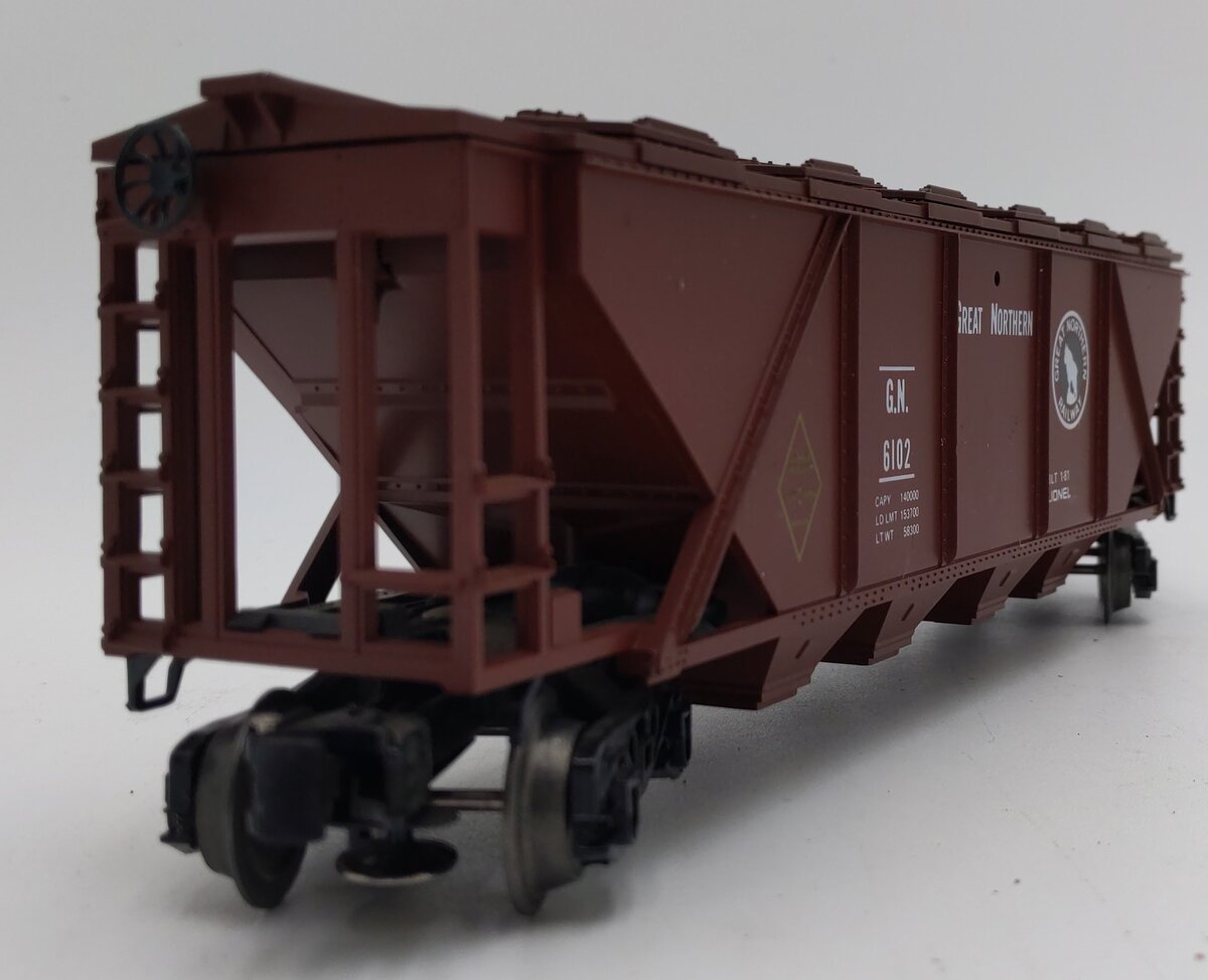 Lionel 6-6102 O Gauge Great Northern 4-Bay Covered Hopper EX