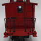 Bachmann 93811 G Scale Great Northern Center Cupola Wood Caboose (Metal Wheels) VG