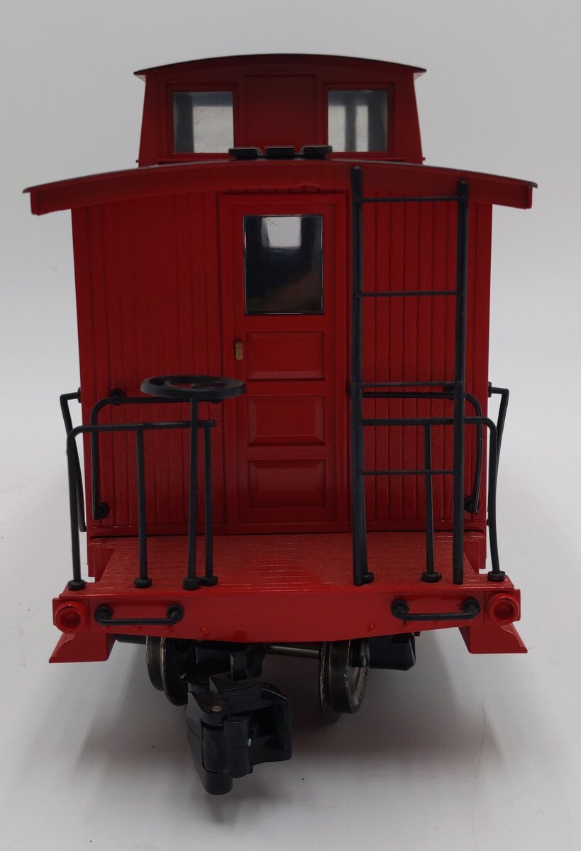 Bachmann 93811 G Scale Great Northern Center Cupola Wood Caboose (Metal Wheels) VG