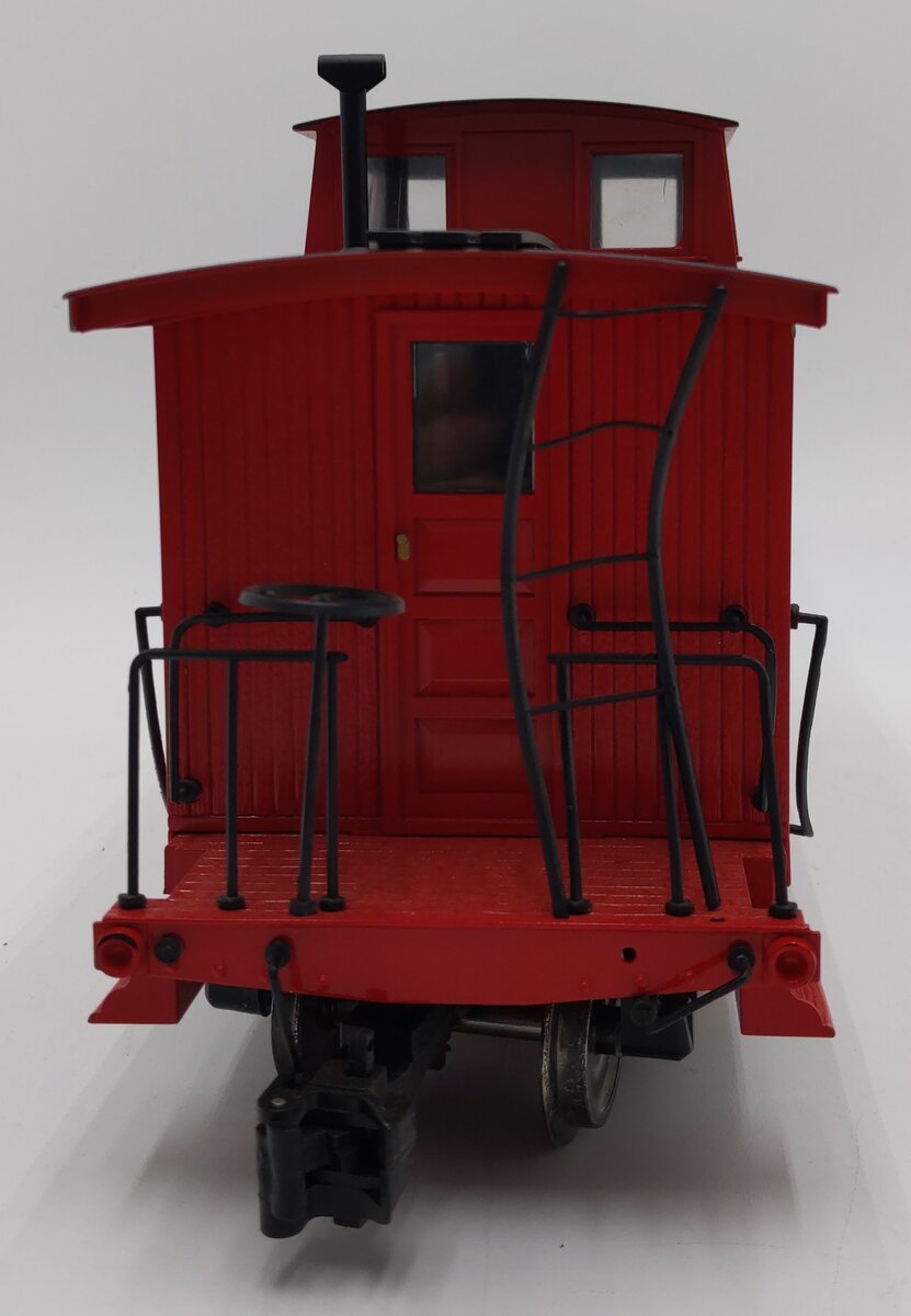Bachmann 93811 G Scale Great Northern Center Cupola Wood Caboose (Metal Wheels) VG