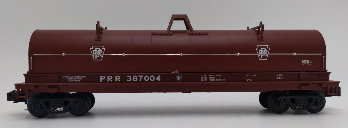 MTH 20-98400 O Gauge Pennsylvania Railroad Coil Car #387004 LN