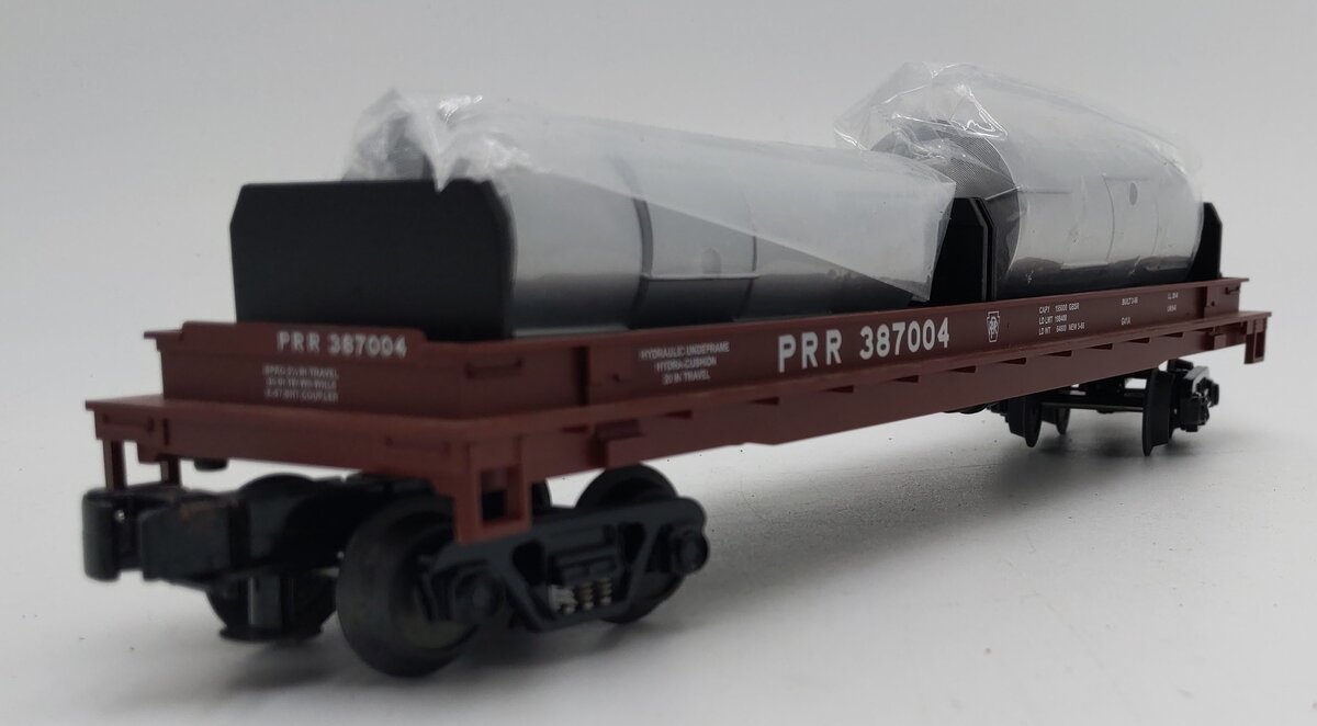 MTH 20-98400 O Gauge Pennsylvania Railroad Coil Car #387004 LN