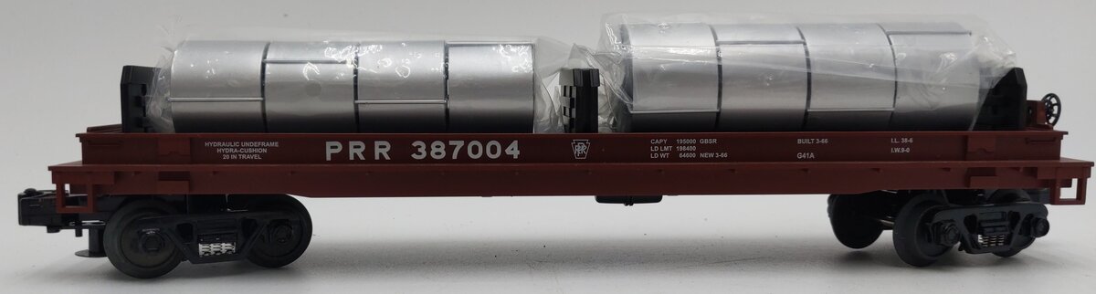 MTH 20-98400 O Gauge Pennsylvania Railroad Coil Car #387004 LN