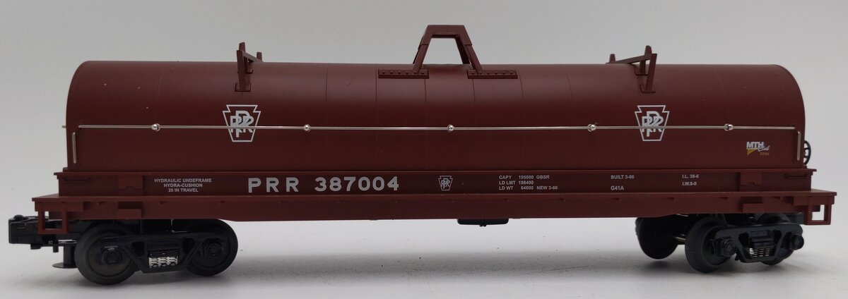MTH 20-98400 O Gauge Pennsylvania Railroad Coil Car #387004 LN
