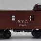Lionel 6-17600 O Gauge New York Central Woodside Illuminated Caboose #17600 EX