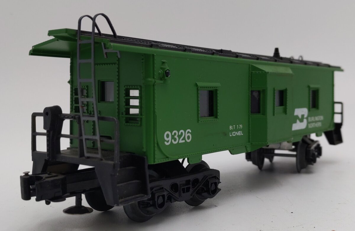 Lionel 6-9326 O Gauge Burlington Northern Bay Window Caboose EX