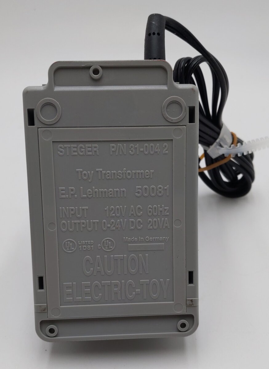 LGB 50081 G 120V Toy Transformer LN/Box