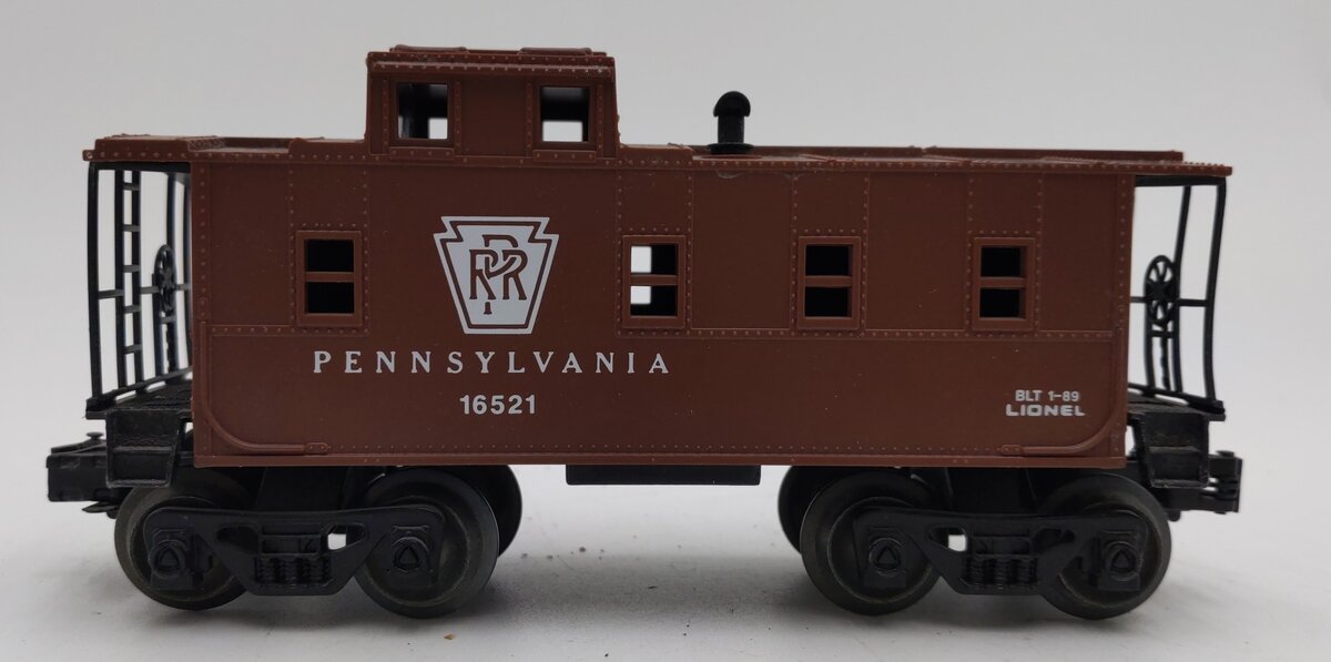 Lionel 6-16521 O Gauge Pennsylvania Square Window Caboose #16521 EX/Box