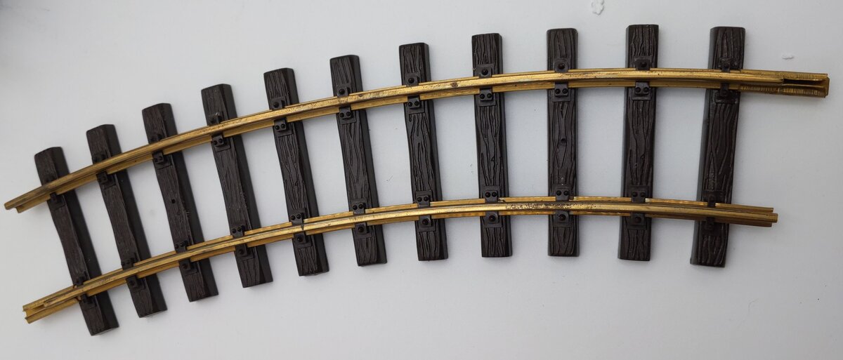 LGB 1100 G Scale 30 Degree Curved Track Sections (12) EX/Box