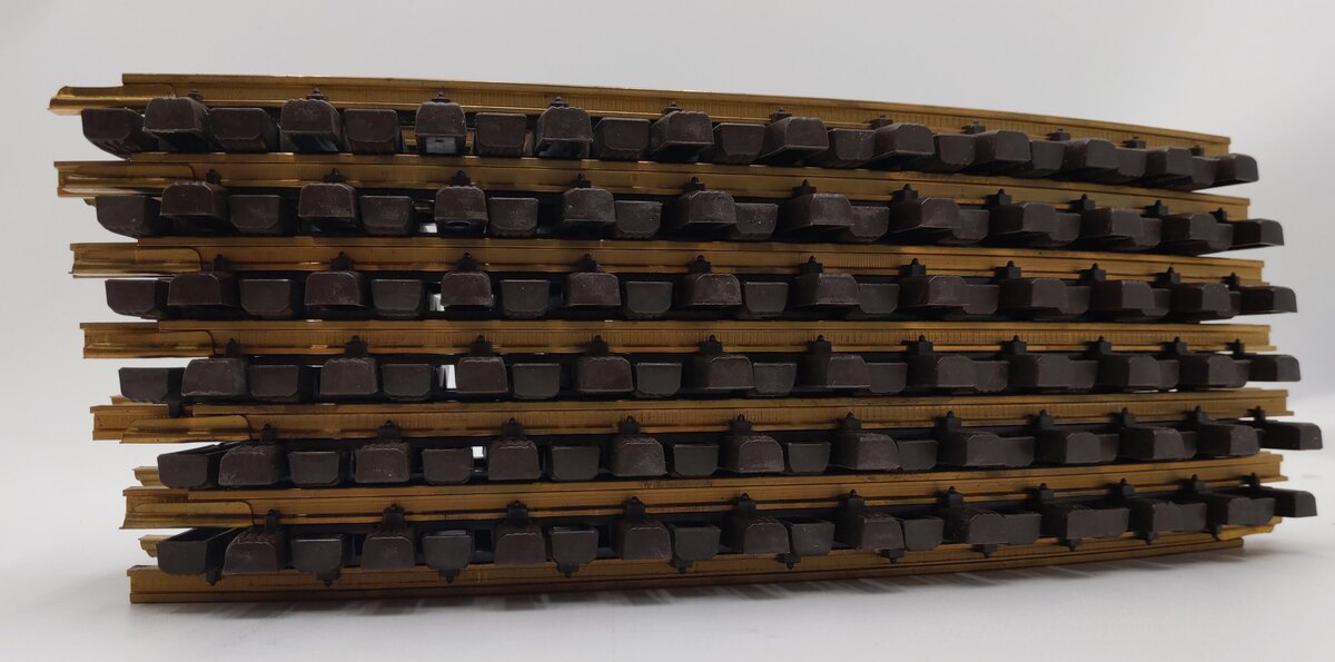 LGB 1100 G Scale 30 Degree Curved Track Sections (12) EX/Box