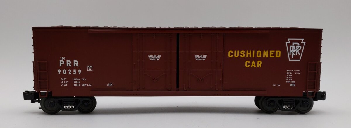 MTH 30-7452 O Gauge Pennsylvania Double Door Boxcar #90259 LN/Box