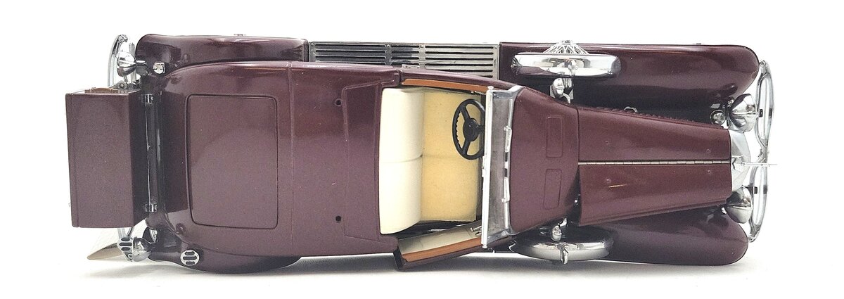 Franklin Mint B11RR77 1:24 Scale 1935 Duesenberg Model J Convertible Coupe EX/Box