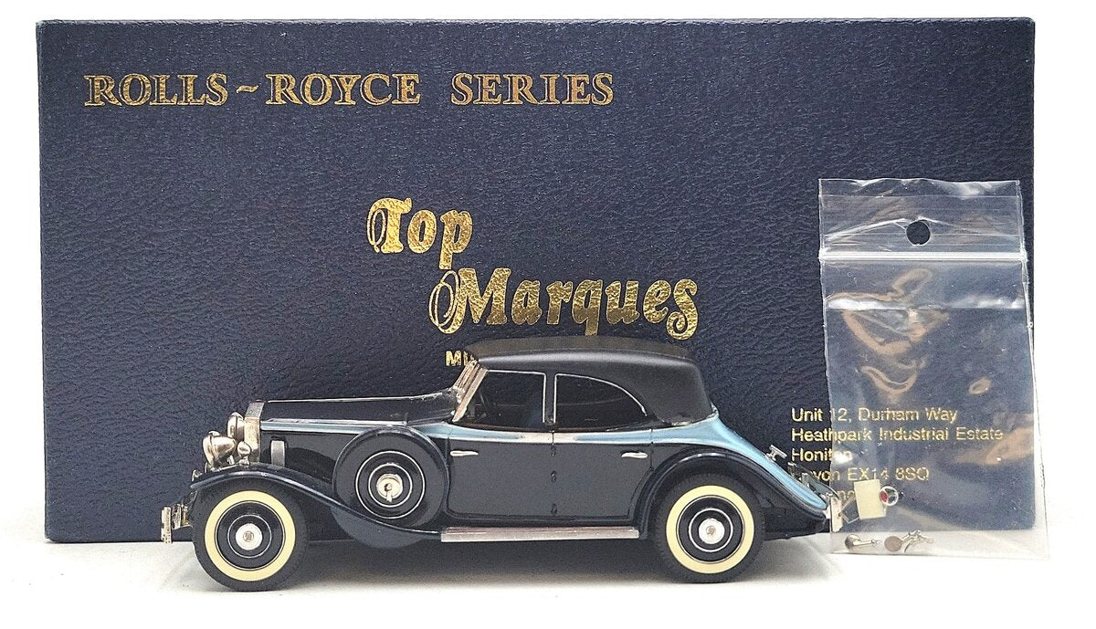 Top Marques AS1 1:43 Diecast 1931 Rolls Royce Phantom II LN/Box