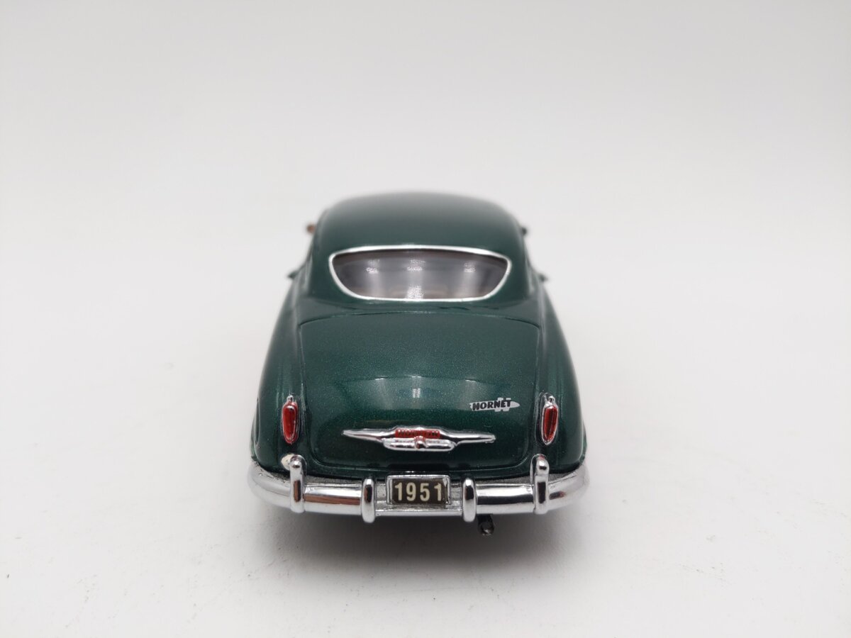Franklin Mint B11UK12 1:43 Scale Diecast 1951 Hudson Hornet - Dark Green EX/Box