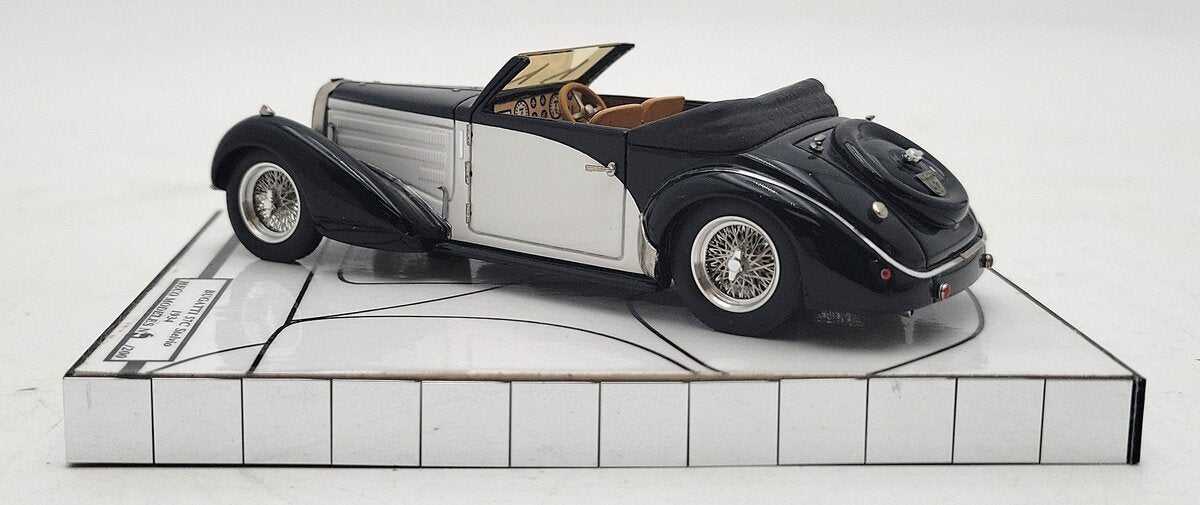 Heco Modeles HEC-373M 1:43 Diecast 1934 Type 57 Bugatti Stelvio LN/Box