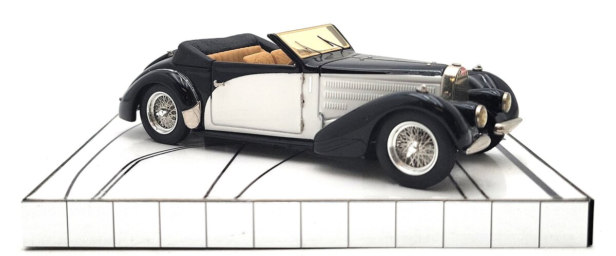 Heco Modeles HEC-373M 1:43 Diecast 1934 Type 57 Bugatti Stelvio LN/Box