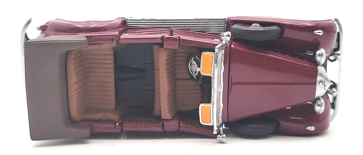 Franklin Mint B11PW43 1:43 Diecast 1939 Mercedes Benz 770K Grosser Cabriolet LN/Box
