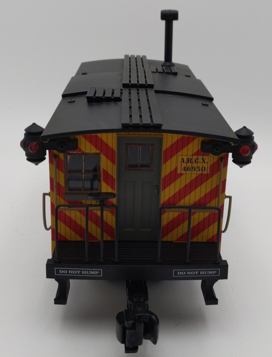Aristo-Craft 46950 G Track Maint. Service Car/Track Cleaning Car - Metal Wheels VG