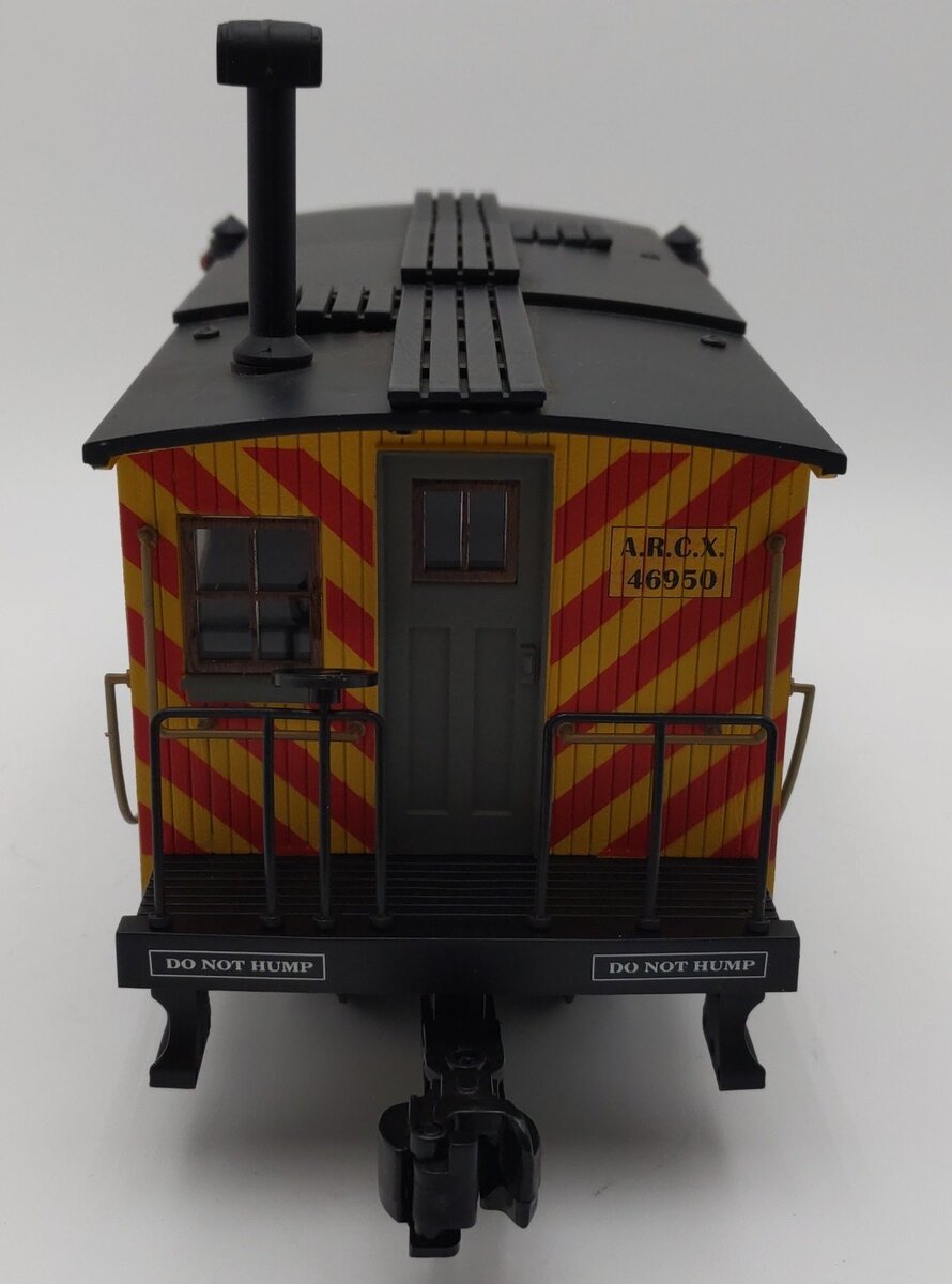 Aristo-Craft 46950 G Track Maint. Service Car/Track Cleaning Car - Metal Wheels VG