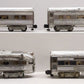 American Flyer S Gauge Vintage Chrome Passenger Cars: 960, 961, 962, 963 [4]