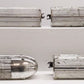 American Flyer S Gauge Vintage Chrome Passenger Cars: 960, 961, 962, 963 [4]