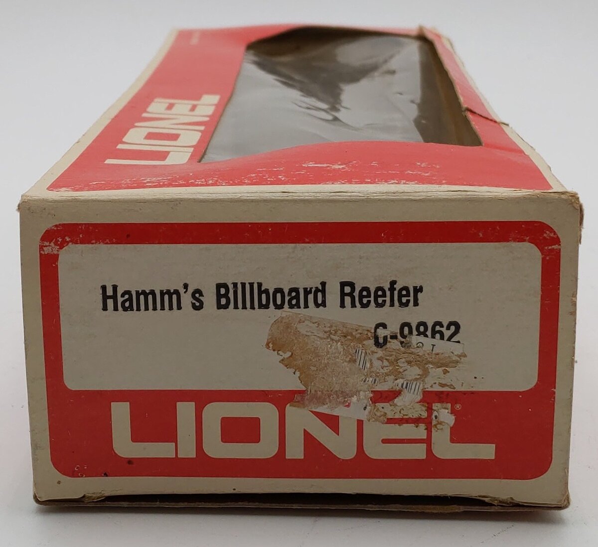 Lionel 6-9862 O Gauge Hamm's Beer Billboard Reefer Car VG/Box