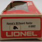Lionel 6-9862 O Gauge Hamm's Beer Billboard Reefer Car VG/Box