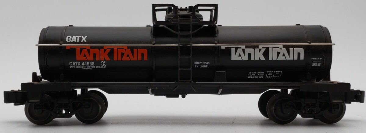 Lionel 6-26103 O Gauge GATX Tank Train Single Dome Tank Car EX/Box