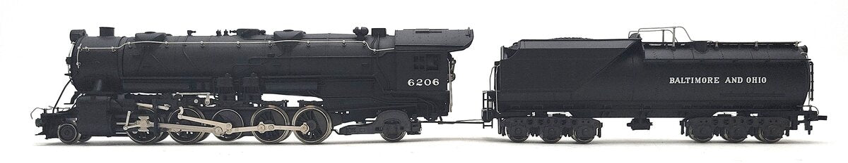 AHM 5099 HO Baltimore & Ohio 2-10-2 Steam Locomotive & Tender VG