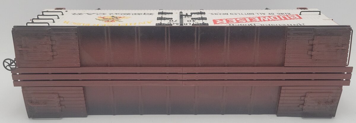 LGB 4070 G Scale Budweiser Woodside Reefer Car #4070 EX/Box