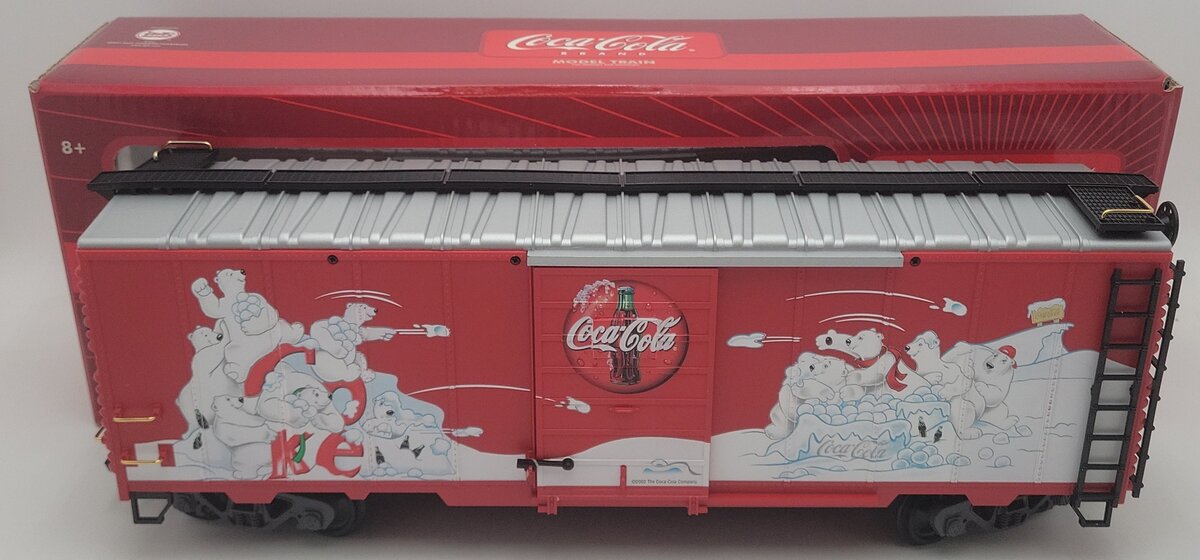 LGB 42913 G Scale Coca-Cola Boxcar EX/Box