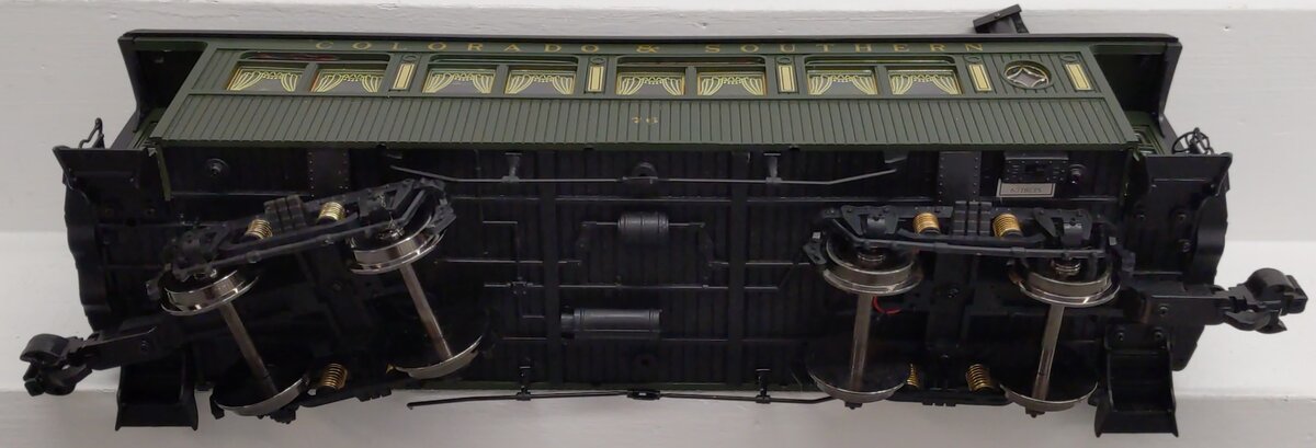 Aristo-Craft 31010 Colorado & Southern Passenger Car (Metal Wheels) EX/Box