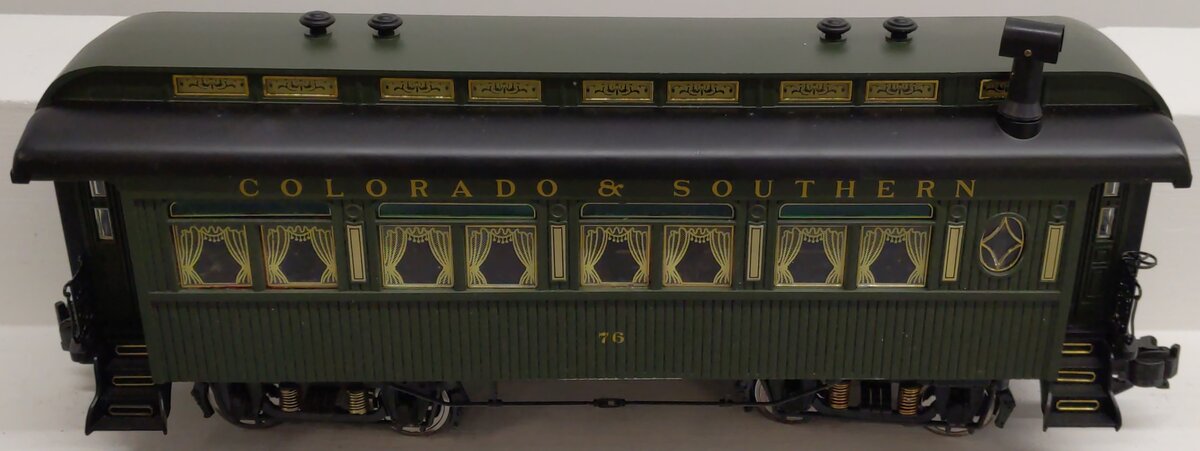 Aristo-Craft 31010 Colorado & Southern Passenger Car (Metal Wheels) EX/Box