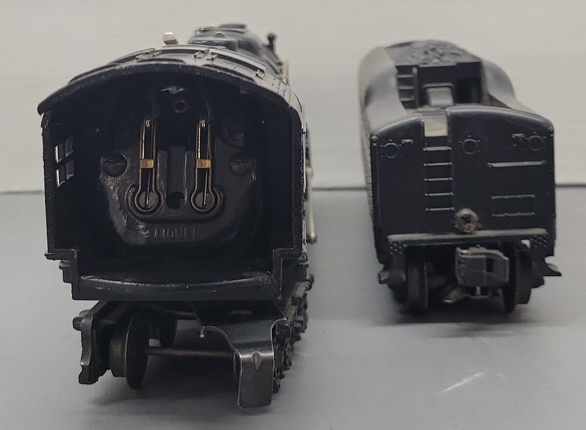 Lionel 736 Vintage O 2-8-4 Lionel Lines Diecast Steam Locomotive w/ 2046W Tender VG/Box