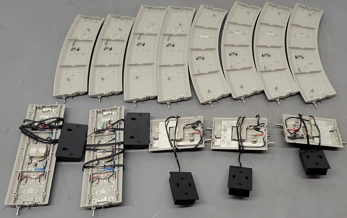 Lionel O Gauge Assorted FasTrack Sections [13] VG
