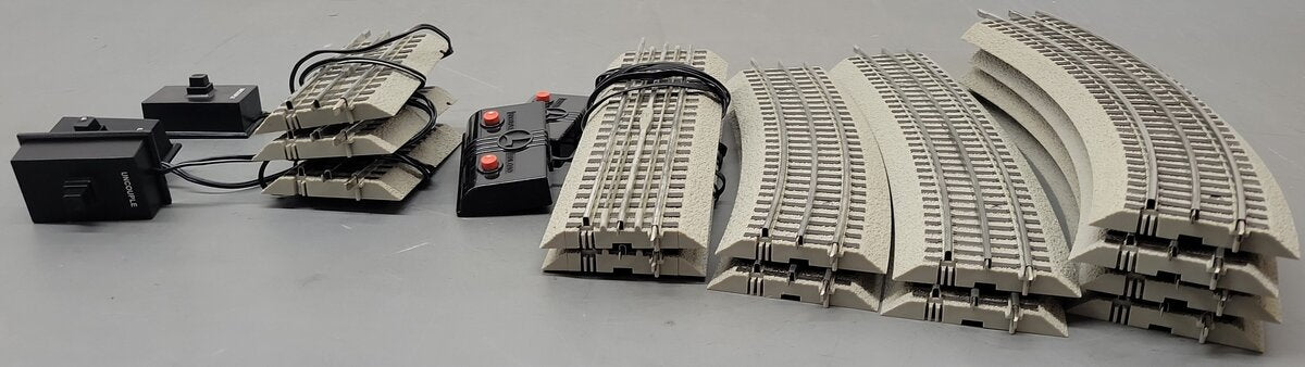 Lionel O Gauge Assorted FasTrack Sections [13] VG