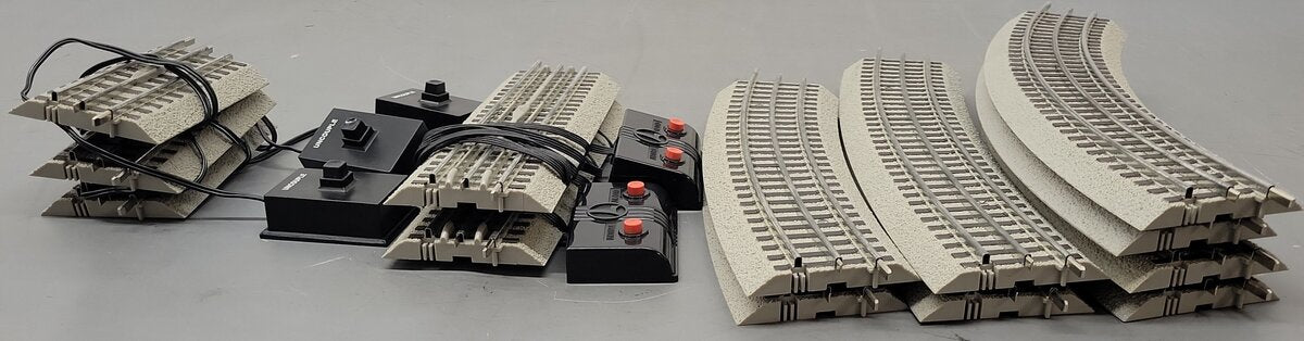 Lionel O Gauge Assorted FasTrack Sections [13] VG