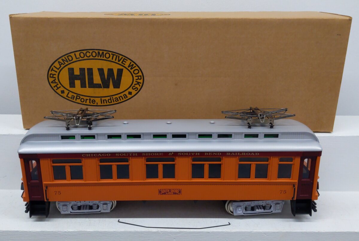 Hartland 09234 G Gauge Chicago Southshore & South Bend Railroad Interurban EX/Box