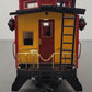 REA 42106 G Scale ATSF Red "The Caboose" #42106 EX/Box