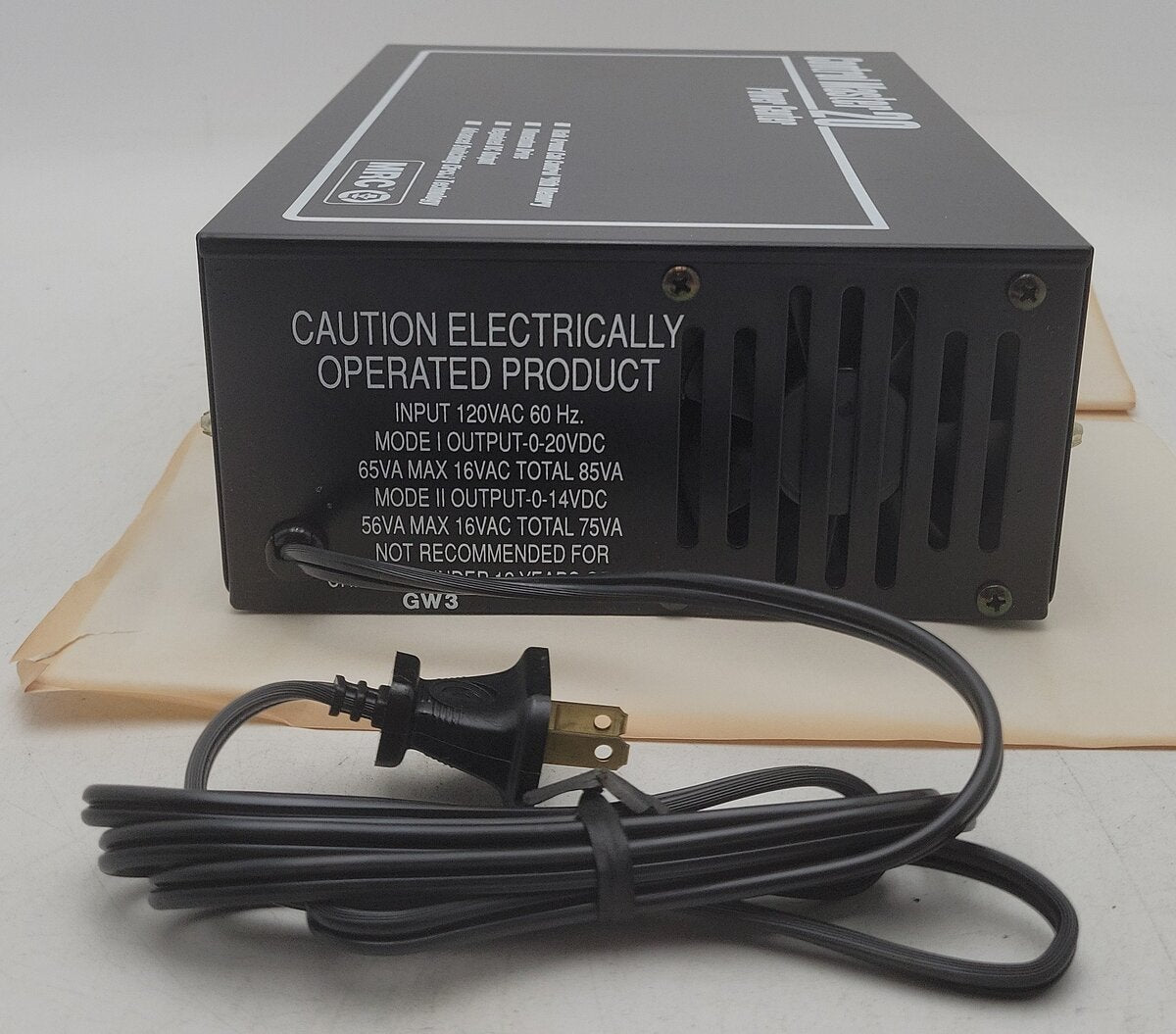 MRC 20 N & HO Trains Control Master 20 Power Center VG/Box