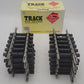 Aristo-Craft 20031 G USA Style Stainless Steel 6" Straight Track Sections (12) EX/Box